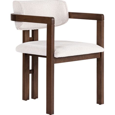 Sedia in legno "Toscana" - 54 x 54 x 76 cm - Bianco (1/5)