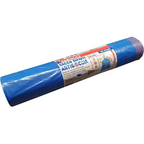 Sacchi rifiuti blu 120 l conf. 10 pezzi