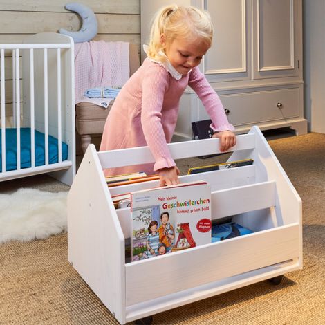 Alavya Home Bücherregal COMET Holz - Weiß (1/5)