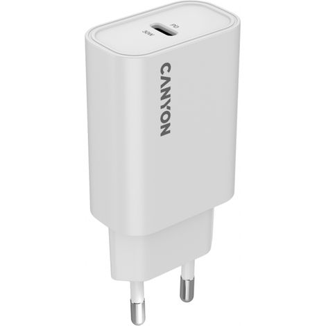 CANYON charger OnCharge 30CL Max Power 30W 1xPD EU White (1/5)