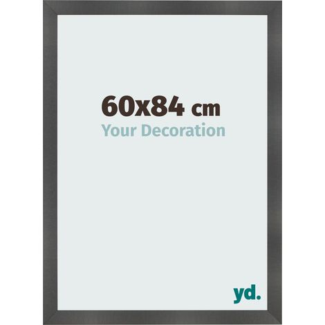 yd. - Cadre photo 60x84 - Noir Mat - MDF - Pisa (1/5)