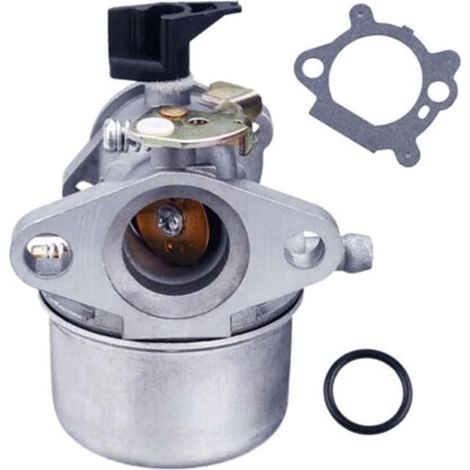 Rasenmähervergaser für Briggs & Stratton 122H02 127702 für Quantum-Motoren, Vergaserdichtungssatz 498965 698056, Motorradvergaser-Ersatzteile