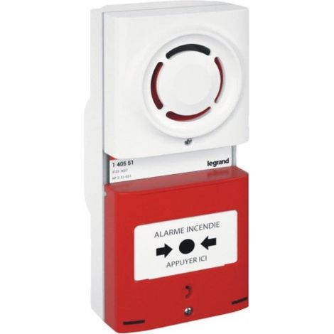 Tableau d'alarme incendie de type 4 avec alimentation par pile