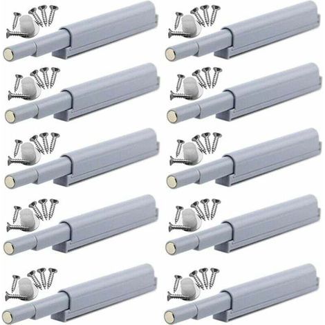 Fermeture magnétique push-to-open pour meubles – Lot de 10 pièces en POM et néodyme, installation sans poignée (1/5)