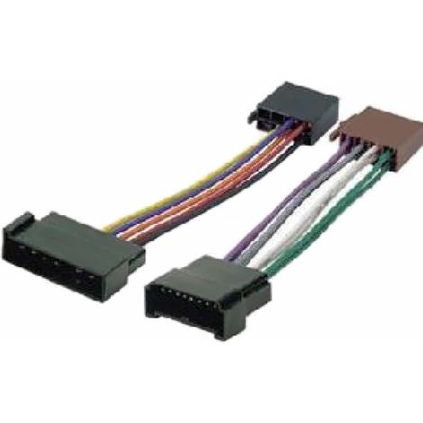 Fiches ISO Autoradio AI33 compatible avec Ford Galaxy Seat Alhembra VW Sharan - 4HP - ISO