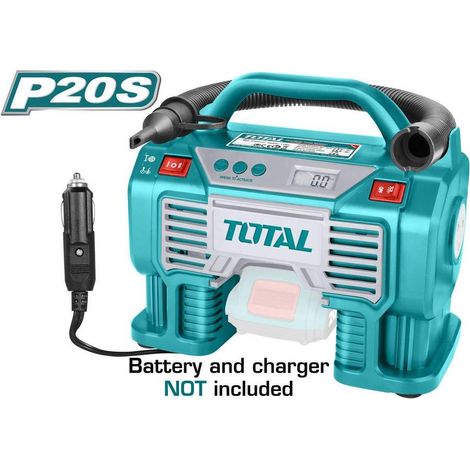 TOTAL - Compressore a Batteria 11bar - One Battery