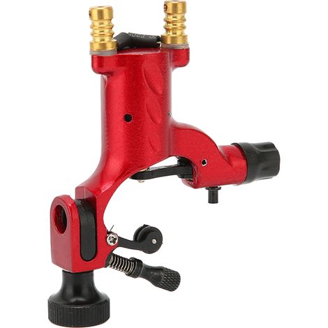 Pistolet tatouage professionnel portable en alliage d'aluminium, moteur liner shader pour artiste tatoueur rouge (1/5)