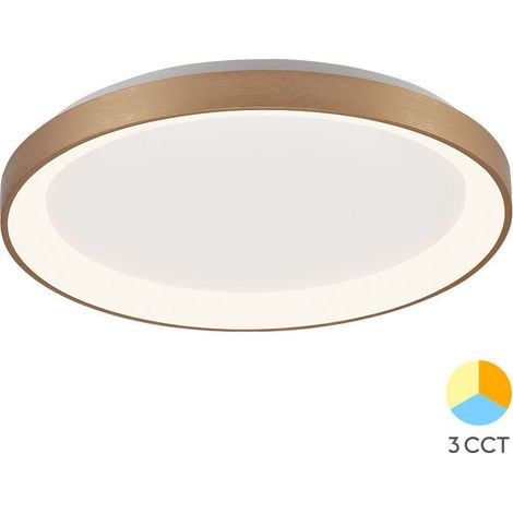 Plafonnier LED Bella 36W 3en1 4260lm – Doré (1/5)