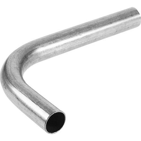 Banyo – Raccord acier coude d'ajustage 90° mâle/mâle 18 mm – Raccord fileté pour installations sanitaires et chauffage – Solution durable - WG834