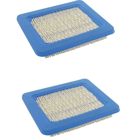 Filtre à air 2x pour moteur tondeuse Briggs et Stratton 3-6 HP – Dimensions 135/120mm – Remplacement efficace pour modèles QUANTUM - 491588S