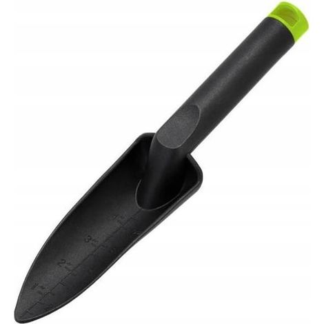 Pala da giardino stretta, leggera, in plastica, 29 cm