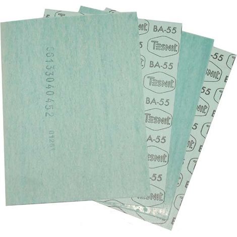 Lot de 4 feuilles joint plat carton à découper 200x150 mm – Résistant aux hydrocarbures et à la vapeur – Température max 350°C – Hd Outillage