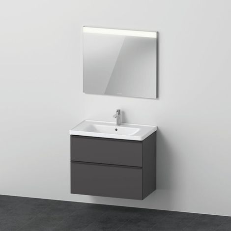 DU D-Neo Möbel-Set wandh. 800x480mm WT, WTU Ausz 1,SBK 1,SP Eckig,Graphit M. (1/2)