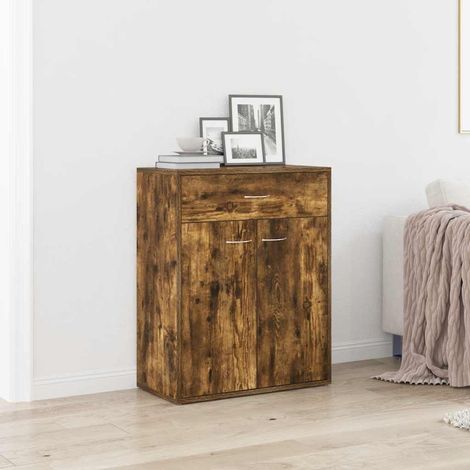 Sideboard Räuchereiche 60x30x75 cm Holzwerkstoff