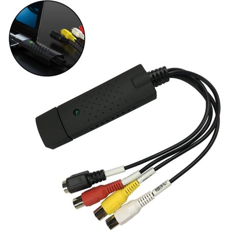 Carte de capture vidéo USB 1 canal, convertisseur HDMI vers USB, enregistreur vidéo pour streaming, adaptateur vidéo 1080p, équipement de diffusion, interface plug-and-play, pour PC et Mac, boîtier co