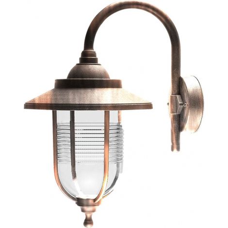 FAB 126061016  Aplique Exterior Canela 1xe27 Oro Viejo Ip44 Policarbonato 45,2x25,2x34,2 Cm (1/2)