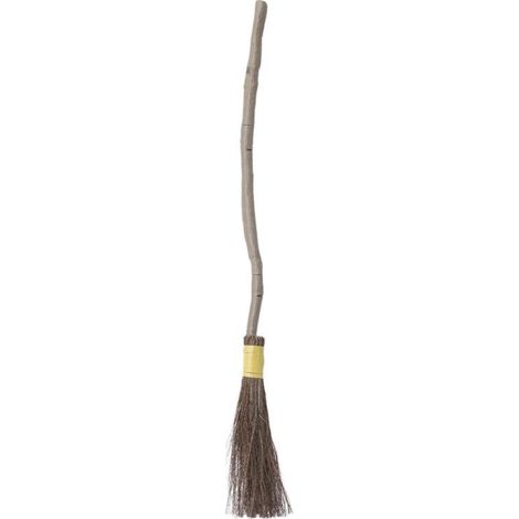 Extendable Authentic Broomstick - 3 Pieces - 98cm - 52792