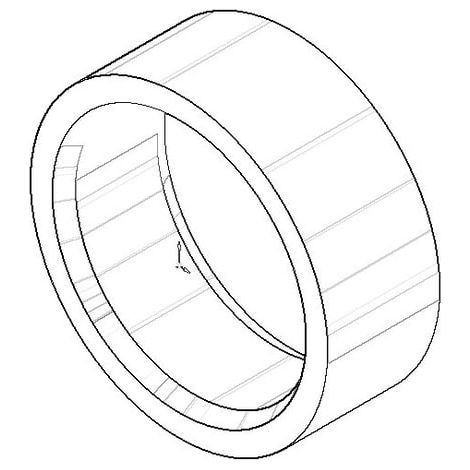 DO Ring ERSATZTEILE 092810020 D 20 x 7,5 mm Chrom