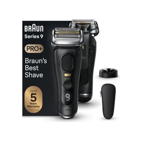 Braun Series 9 Pro+ 9510s Afeitadora eléctrica negra Wet & Dry