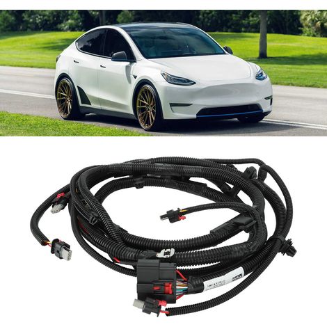 (T04) Kabelbaum für die vordere Stoßstange für Tesla Model Y 2021–2023 1489045-00-C (1/5)