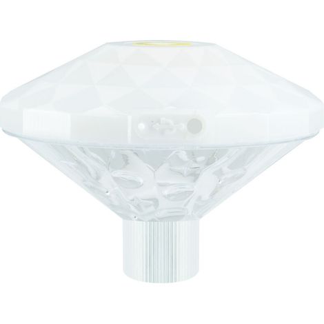 Lumières flottantes pour bassin, lumières flottantes pour piscine,Lumières LED étanches pour cour - Décorations de piscine, lumières de piscine rechargeables RVB avec batterie 400 mAh pour pisc