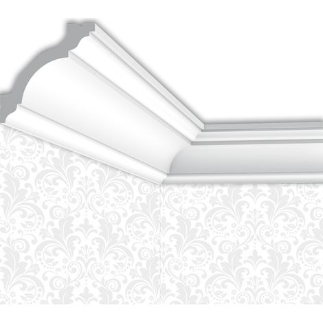 Corniche plafond Cimaises et plus C01 - 8x8x200cm (h x p x L) - moulure