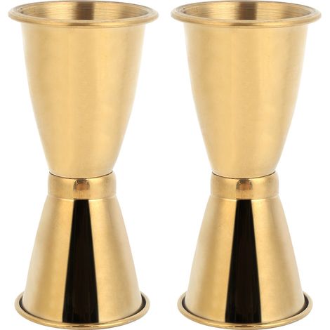 Verre doseur en acier inoxydable, verre à vin, doseur à cocktail, outil de mesure pour boissons liquides. (1/5)