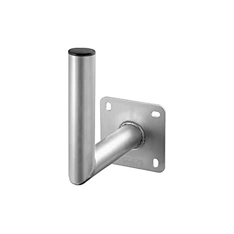 Goobay 67300 Supporto a Parete per Parabola SAT in Alluminio, Grigio (1/4)