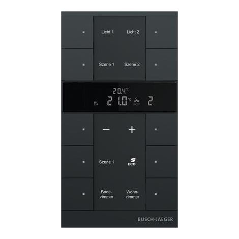 BUSCH-JAEGER SBR-F-10.0.11-885 2CKA006220A0901 THERMOSTAT D'AMBIANCE