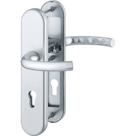 Guarnitura di  sicurezza HOPPE  Tôkyô 1710/3331/3410  Alluminio F1  72mm 41-46mm  - 3666836 (1/2)