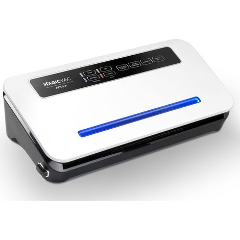 Magic Vac Activa sellador al vacío 800 mbar Negro, Blanco