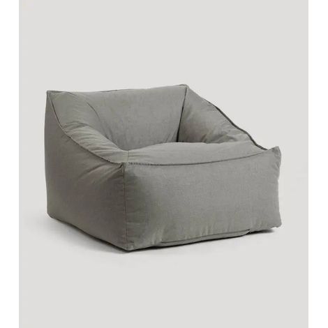 [GEBRAUCHT] B-Ware Mokebo Sitzsack Sessel 'Der Sunnyboy' Outdoor Lesestuhl Steingrau