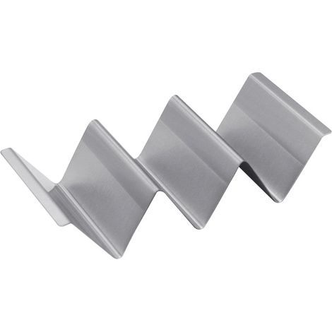 Taco Grill Stahl Farbe 22,2 x 10 x 5 cm 1 Edelstahl Tortilla Kochen Rack Ofen Tablett Typ Backen (1/5)