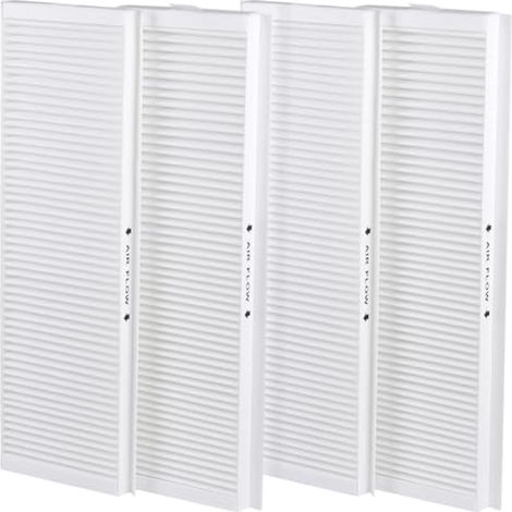 Lot de 4 filtres à air G4 pour Zehnder ComfoAir Q 350/450/600, filtration primaire, faciles à remplacer, filtrent efficacement les grosses particules (500 x 160 x 23 mm) (1/5)