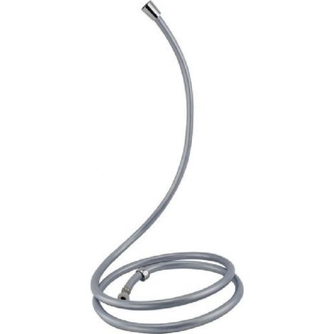 Trade Shop - Manguera De Ducha Universal De Pvc Gris Longitud Del Cordón 1,8 Metros 69231 - (1/2)