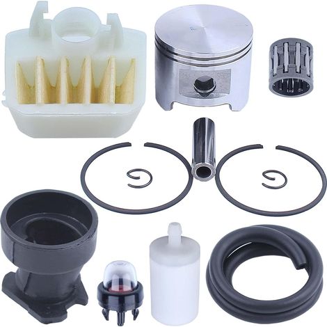 Pour Husqvarna 353 jeu de pistons 45 mm, Pour Husqvarna 353 350, 537223402, 537024002 (1/5)