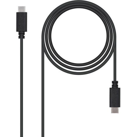 Cable USB NANOCABLE 10.01.2301 Negro 1 m (1/3)