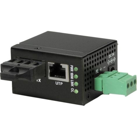 Convertitore di media Roline 21.13.1147 10/100 Mbps -20 a 70 °C
