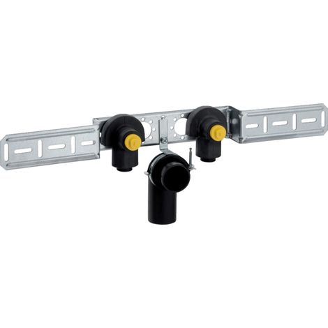 Kit de raccords PushFit, pré-assemblé, diamètre 20 mm x rayon 1/2", RG AblRS, ÜA