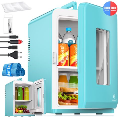 KESSER® 2in1 Mini-Kühlbox 15L, Kühl- und Heizfunktion - Hellblau, 15L (1/5)