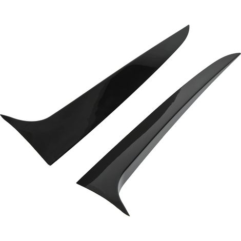 Aileron Latéral de Lunette Arrière, Aile d'amélioration Aérodynamique Noire Brillante, Aile de Remplacement en Plastique pour X3 F25 2011-2017, Paire Gauche Droite (1/5)