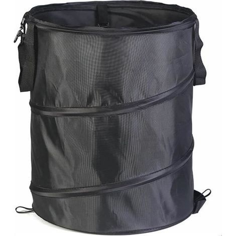 royaluxe - Gartensack, faltbarer, wasserdichter Gartenmüllsack 37L (1/4)