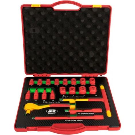 JBM 53154 Valigetta portautensili con assortimento 20 Pz.