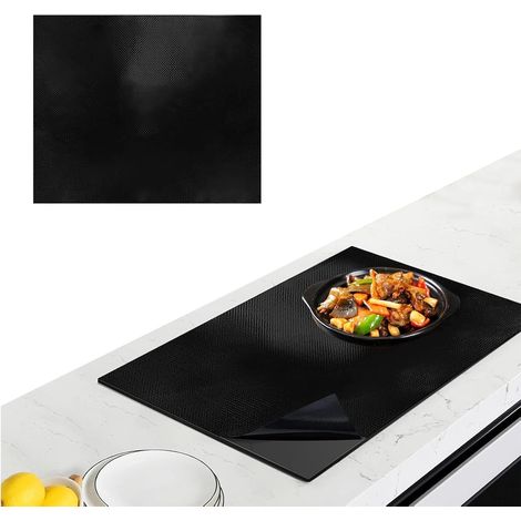 1 Tapis De Protection Plaque Induction, 61x53cm Silicone Fibre De Verre, Antidérapant Résistant Chaleur, Pour Cuisinière Induction (1/5)