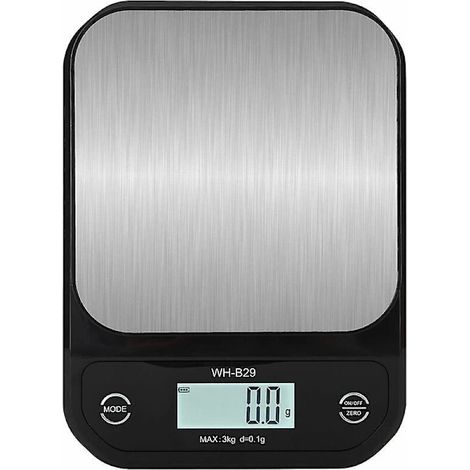 Balance portable de haute précision avec affichage numérique LED, balance électronique pour la cuisine, la boulangerie et la maison-AquaForge (1/4)