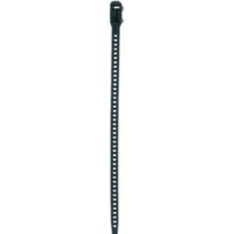 HellermannTyton 115-11269 SRT26011 Kabelbinder 260 mm 11 mm Schwarz Lösbar, Sehr flexibel, mit Rücks