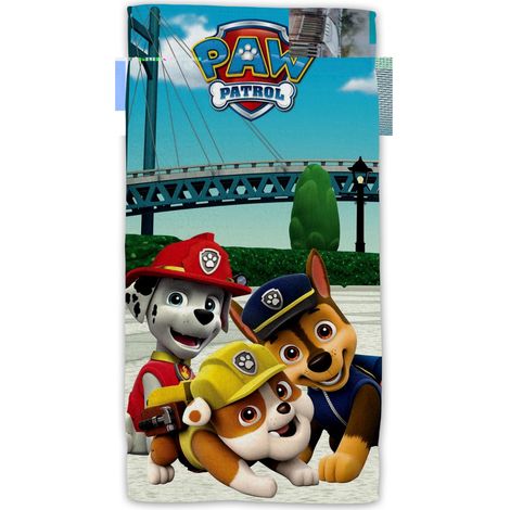 Strandtuch 70x140 Paw Patrol Paw Chase Marshall Rubble Baumwolle 4390 (1/2)