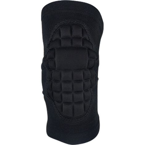 Genouillère de sport respirante, mousse douce, soutien pour course, manchon de protection noir. (1/5)