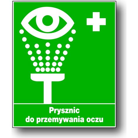 ZIO-6 Hinweisschild – Augendusche