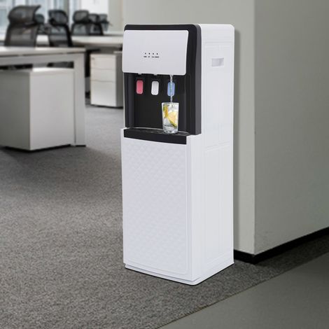 YISSALE-Vertikaler Wasserspender Warm- und Kaltwasserspender Wasserspender mit Befüllung von unten Wasserspender Standwasserspender
